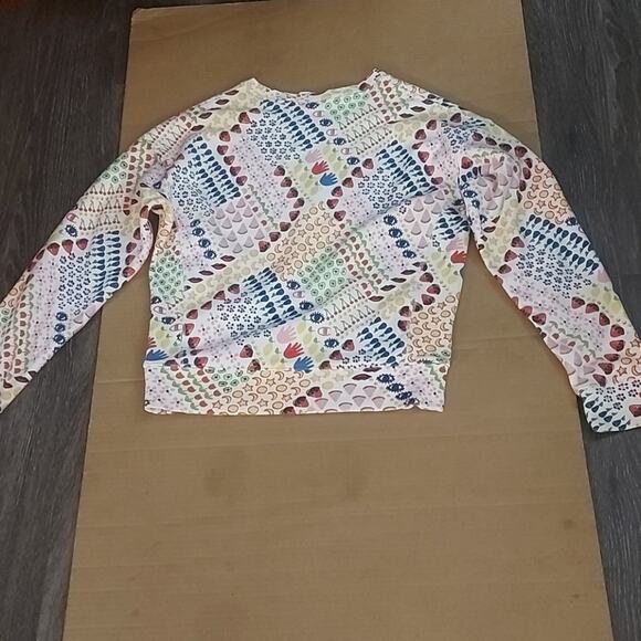 Champion X Susan Alexandra UO Reverse Weave All Over Print Sweatshirt S Casual - Picture 4 of 8